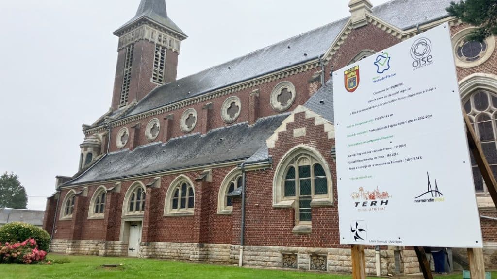 L'églis de ancien Vient de Subir Quelques Travaux de Rénovation. AU Total, 627 000 € Ont été Dépenses Pour Cette DeutyMe Tranche.